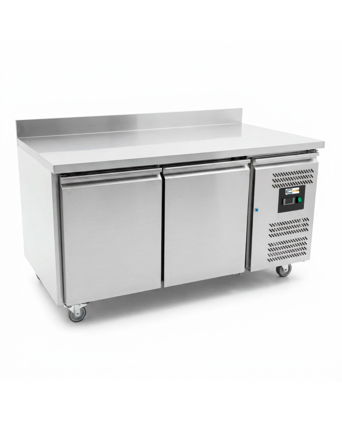 Bajo Mostrador Pastelero Refrigerado Acero Inoxidable 282 Litros 2 Pue