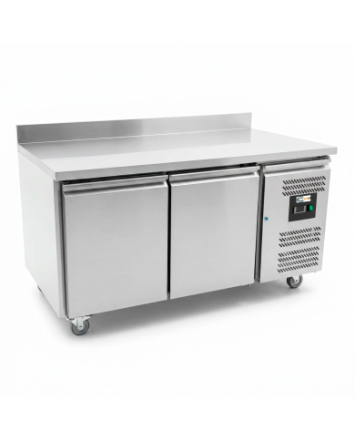 Bajo Mostrador Pastelero Congelado Acero Inoxidable 282 Litros 2 Puert