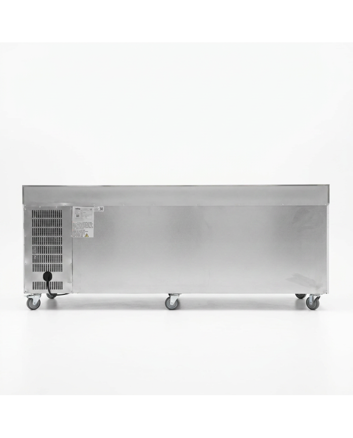 Bajo Mostrador Refrigerado 4 Puertas 223x70 Ventilado Cleiton