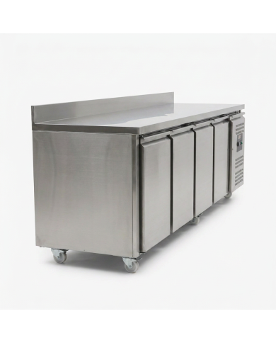 Bajo Mostrador Refrigerado 4 Puertas 223x70 Ventilado Cleiton