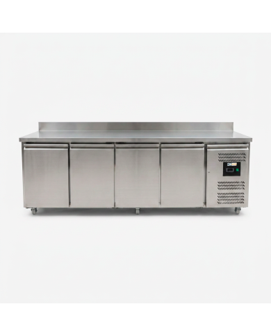 Bajo Mostrador Refrigerado 4 Puertas 223x70 Ventilado Cleiton