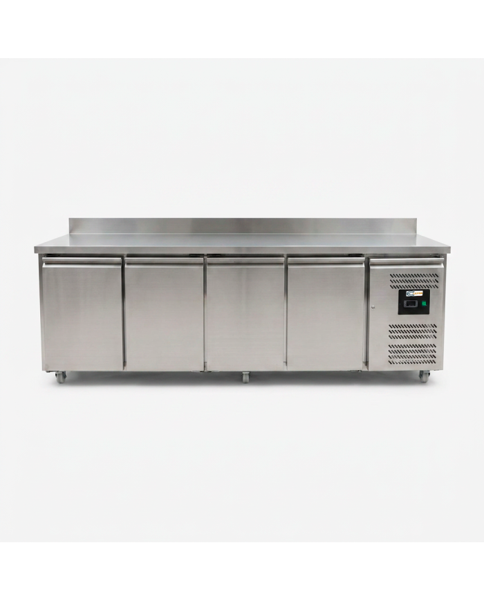 Bajo Mostrador Refrigerado 4 Puertas 223x70 Ventilado Cleiton