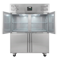 Armario refrigerado 1200L 4 puertas CLEITON ventilado aire forzado
