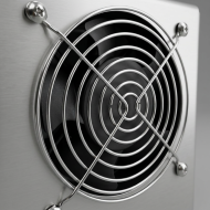 Armario congelación 600L 1 puerta cristal CLEITON ventilado aire forzado