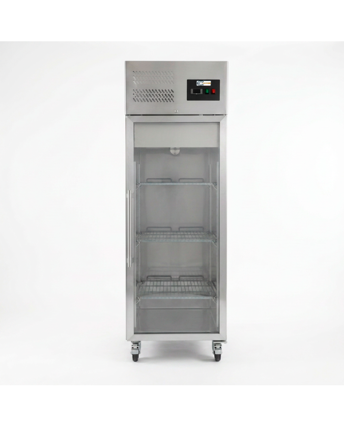 Armario refrigerado 600L 1 puerta cristal CLEITON ventilado aire forzado