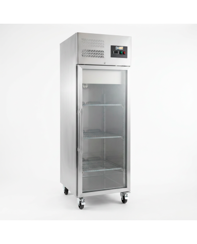 Armario refrigerado 600L 1 puerta cristal CLEITON ventilado aire forzado