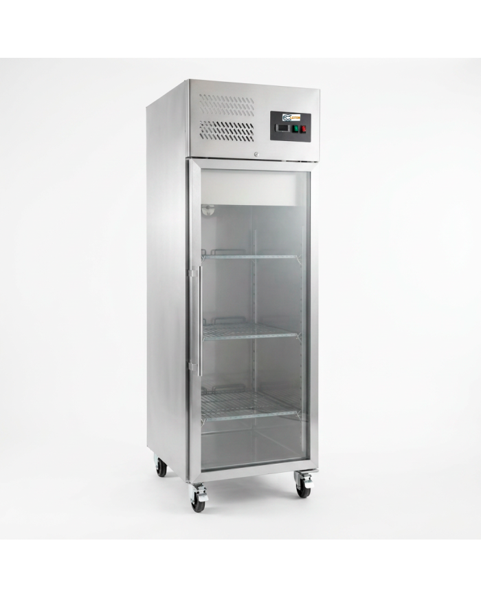 Armario refrigerado 600L 1 puerta cristal CLEITON ventilado aire forzado