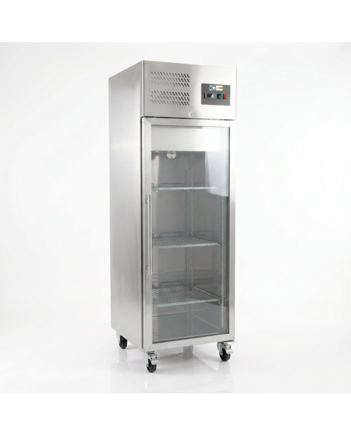 Armario refrigerado 600L 1 puerta cristal CLEITON ventilado aire forzado