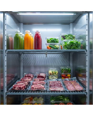 Armario refrigerado 600L 1 puerta CLEITON ventilado aire forzado