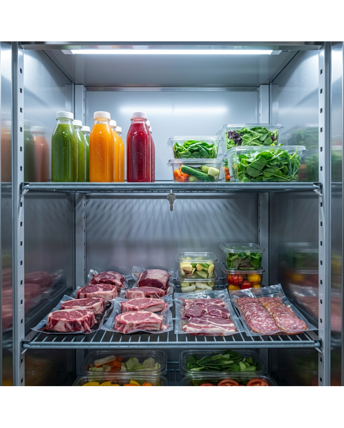 Armario refrigerado 600L 1 puerta CLEITON ventilado aire forzado