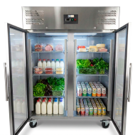 Armario de refrigerado 1300L 2 puertas CLEITON ventilado aire forzado