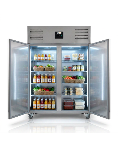 Armario de refrigerado 1200L 2 puertas CLEITON ventilado aire forzado