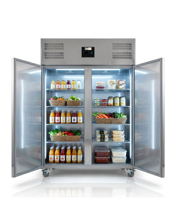 Armario de refrigerado 1200L 2 puertas CLEITON ventilado aire forzado