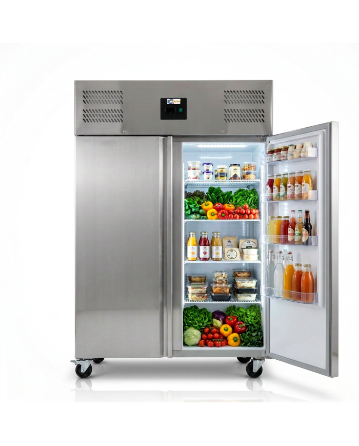 Armario de refrigerado 1200L 2 puertas CLEITON ventilado aire forzado