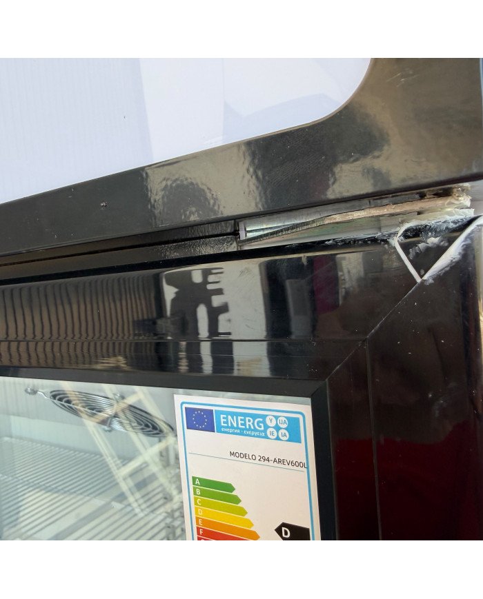 Armario Expositor Refrigerado 600L Ventilado Romux | Equipamiento Industrial