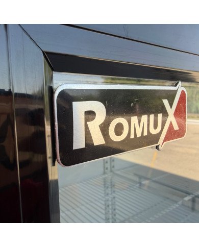 Armario Expositor Refrigerado 600L Ventilado Romux | Equipamiento Industrial