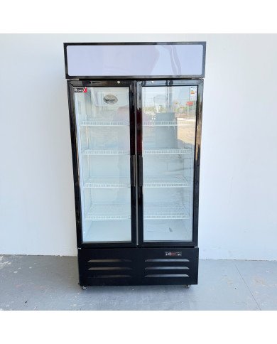 Armario Expositor Refrigerado 600L Ventilado Romux | Equipamiento Industrial