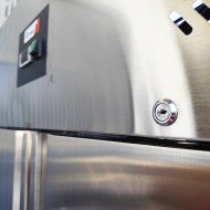 Armario de Congelacion Acero Inoxidable 1200 Litros 2 Puertas Medias 134 cm Ventilado