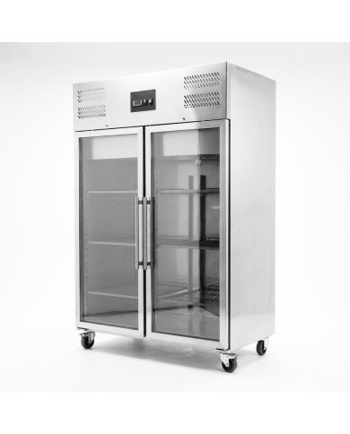Armario de congelacion 1200 2 puertas CLEITON ventilado aire forzado