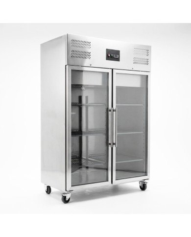 Armario de congelacion 1200 2 puertas CLEITON ventilado aire forzado