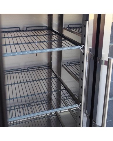 Armario de congelacion 1200 2 puertas CLEITON ventilado aire forzado