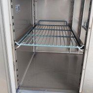 Mesa Fría de Preparación Acero Inoxidable 4 Puertas 553 Litros 223x70 cm Clase A Ventilada Cleiton | Hosteleria