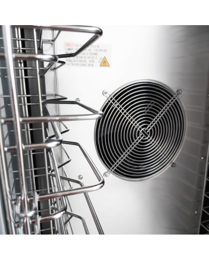 Abatidor de Temperatura 5 Bandejas Acero Inoxidable Ventilado Romux | Hostelería Profesional