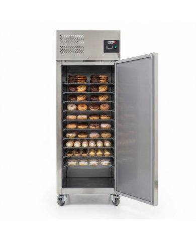 Armario Expositor de Congelacion Pastelero 740 Litros 1 Puerta de Cristal 74 cm Ventilado ®Romux