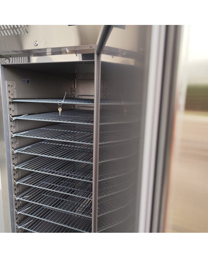 Armario Expositor de Congelacion Pastelero 740 Litros 1 Puerta de Cristal 74 cm Ventilado ®Romux