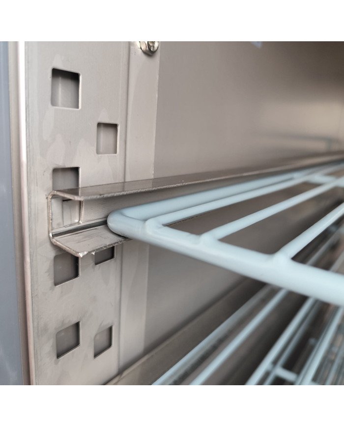 Armario Expositor de Congelacion Pastelero 740 Litros 1 Puerta de Cristal 74 cm Ventilado ®Romux