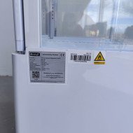 88. Vitrina Pastelera Expositora Refrigerada Vertical de Suelo 4 Estantes con 1 Puerta Blanca 230 Litros Ventilada (FR-138)