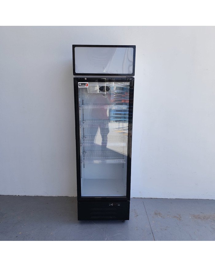 Armario Expositor Refrigerado 300L Ventilado Romux | Equipamiento Industrial