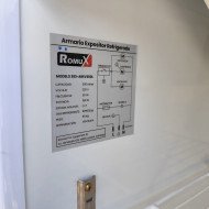 Armario Expositor Refrigerado 300L Ventilado Romux | Equipamiento Industrial