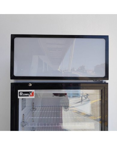 Armario Expositor Refrigerado 300L Ventilado Romux | Equipamiento Industrial