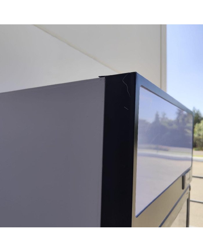 Armario Expositor Refrigerado 300L Ventilado Romux | Equipamiento Industrial