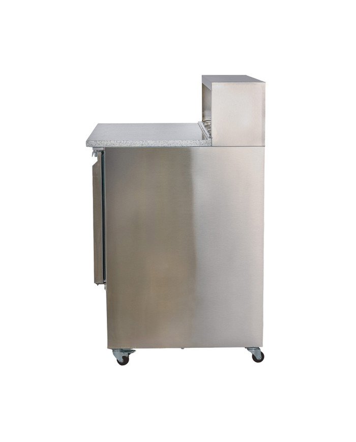 Mesa de Preparación Fría 136 cm 3 puertas ROMUX | Hostelería