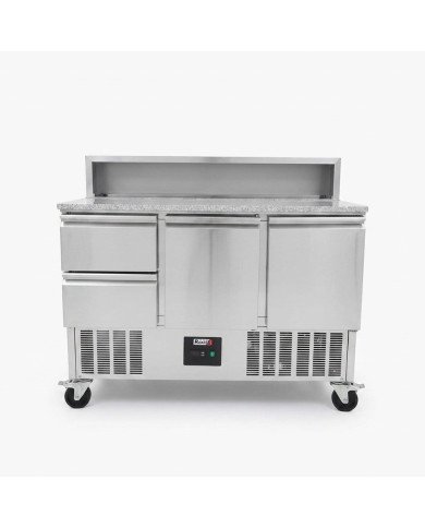 Mesa de Preparación Fría 136 cm 3 puertas ROMUX | Hostelería