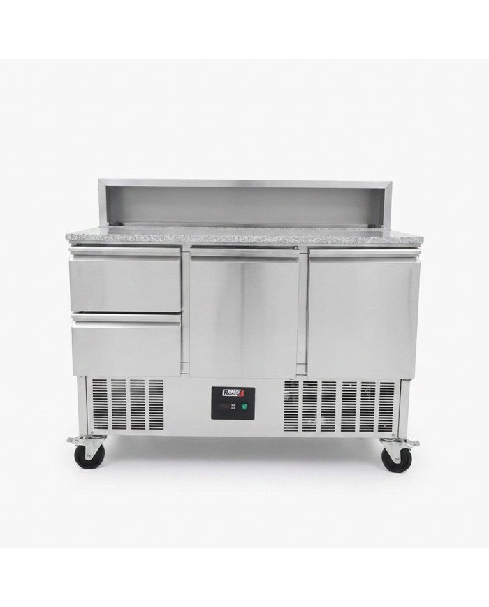 Mesa de Preparación Fría 136 cm 3 puertas ROMUX | Hostelería
