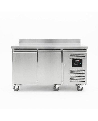 Bajo Mostrador Refrigerado 2 Puertas 136x70 Ventilado Romux