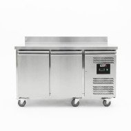 Bajo Mostrador Refrigerado 2 Puertas 136x70 Ventilado Romux