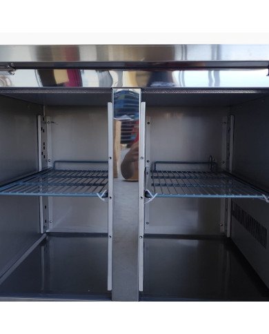Bajo Mostrador Refrigerado 2 Puertas 136x70 Ventilado Cleiton