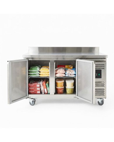 Bajo Mostrador de Congelacion 2 Puertas 136x70 Ventilado Cleiton