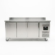 Bajo Mostrador Refrigerado 3 Puertas 180x70 Ventilado Romux