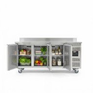 Bajo Mostrador Refrigerado 3 Puertas 180x70 Ventilado Romux