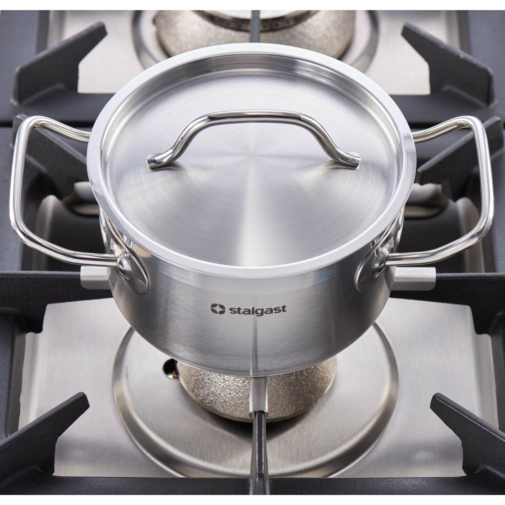 Cocina 4 Fuegos Gas Natural Estático Stalgast | Equipamiento Profesional