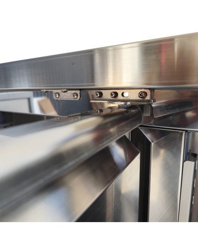 Bajo Mostrador de Congelacion 3 Puertas 180x70 Ventilado Cleiton