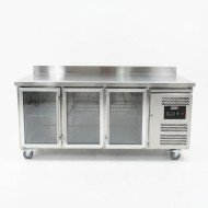 Bajo Mostrador Refrigerado 3 Puertas cristal 179x70 Ventilado Romux