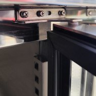 Bajo Mostrador Refrigerado 3 Puertas cristal 179x70 Ventilado Romux