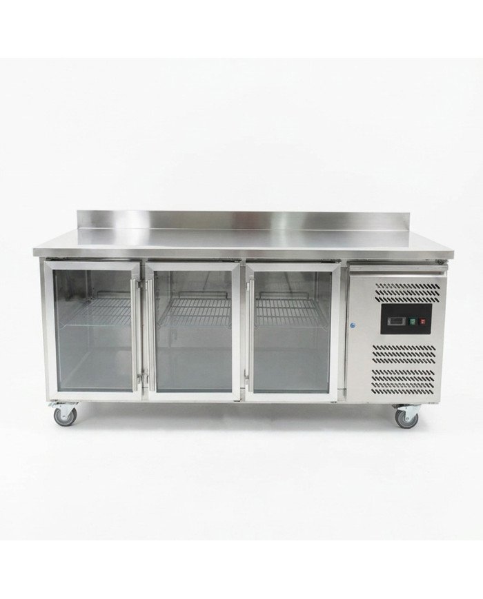 Bajo Mostrador Refrigerado 3 Puertas cristal 179x70 Ventilado Cleiton
