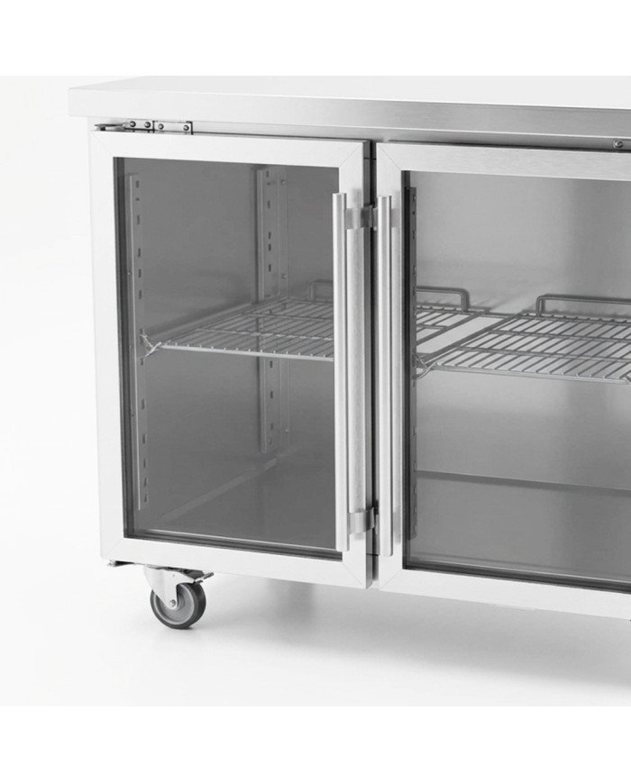 Bajo Mostrador Refrigerado 3 Puertas cristal 179x70 Ventilado Cleiton